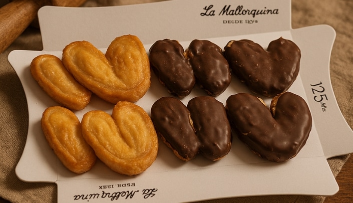palmeras de hojaldre de La Mallorquina